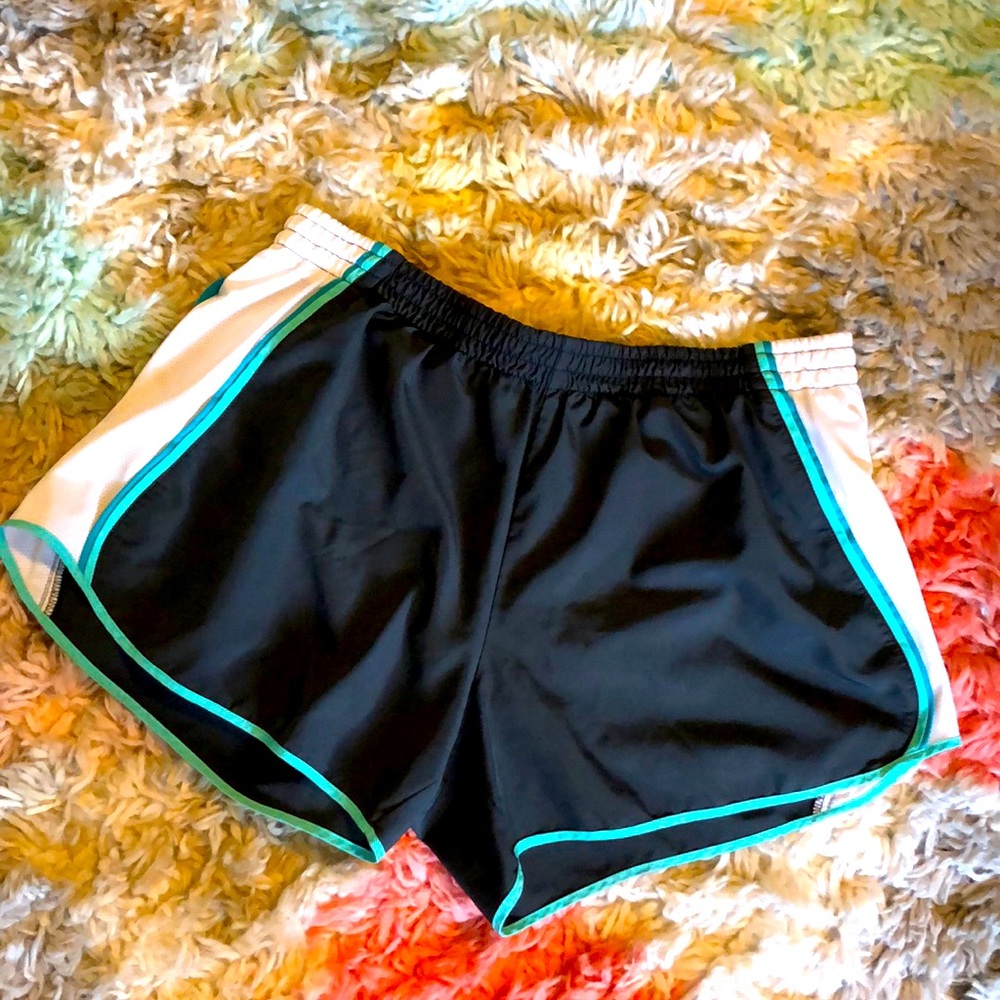 Nike Black and White Athletic Shorts